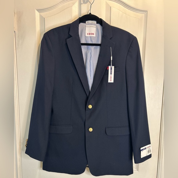 Izod Other - 🔹”Izod” NWT Boy’s Blue Sport Coat Classic Tailored Blazer🔹